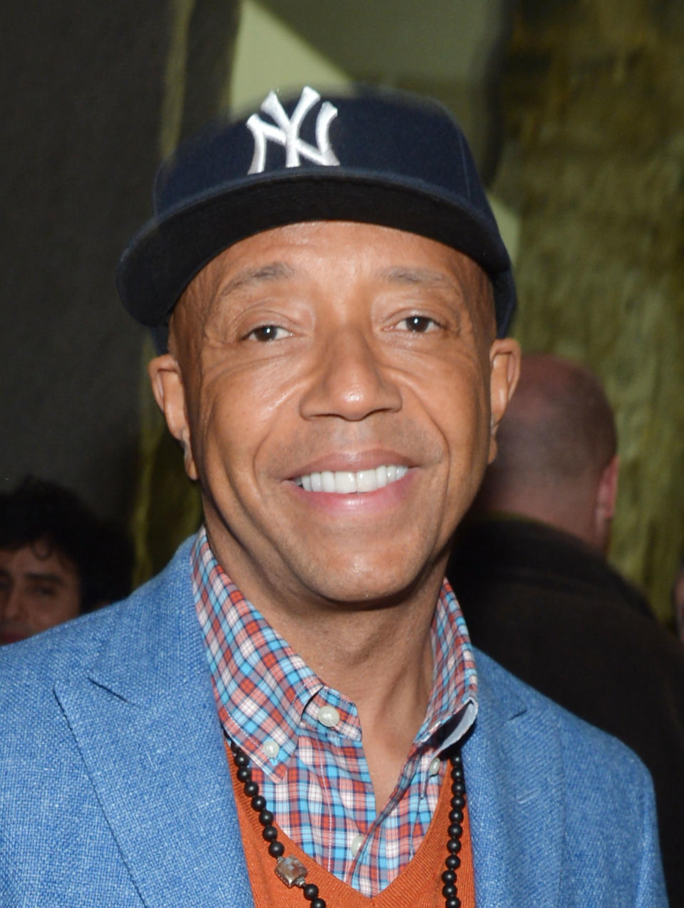 <b>Russell Simmons:</b> "praying for the people of Aurora, Colorado." (Photo by Mike Coppola/Getty Images)