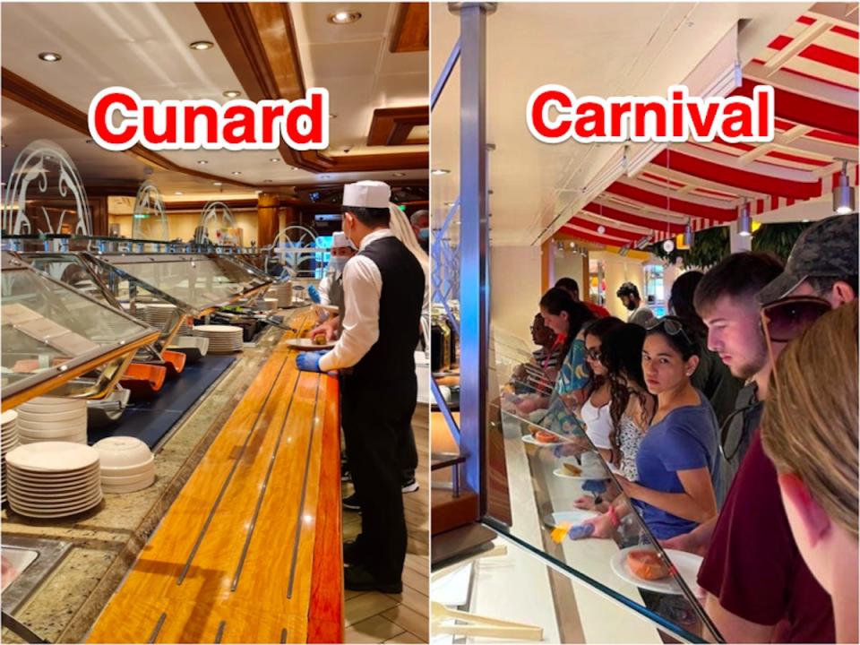 cruise buffets