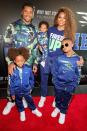 <p>Russell Wilson and Ciara are joined by kids Future, Sienna and Win at their 3Brand at Rookie USA Flagship launch on June 24 in N.Y.C. </p>