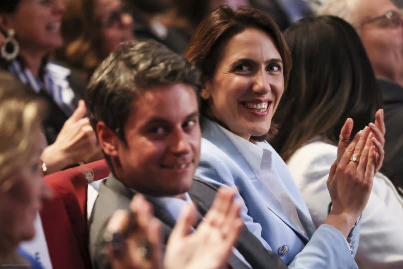 Gabriel Attal et Valerie Hayer le 28 mai