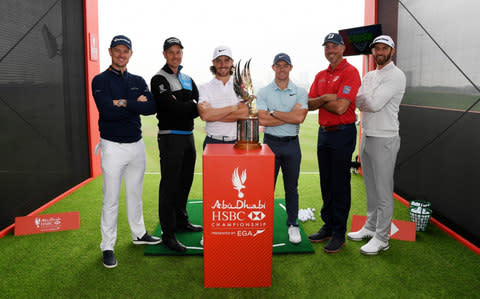 Justin Rose (left) is part of an all-star cast - Credit: GETTY IMAGES