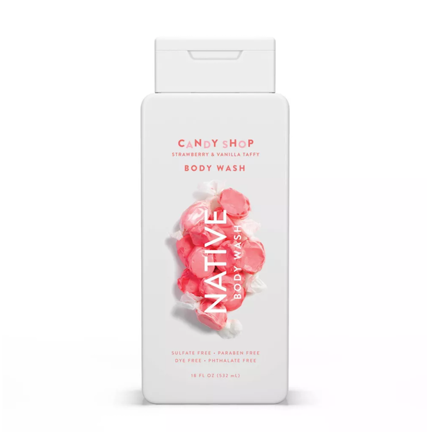 Native Limited Edition Strawberry & Vanilla Taffy Body Wash