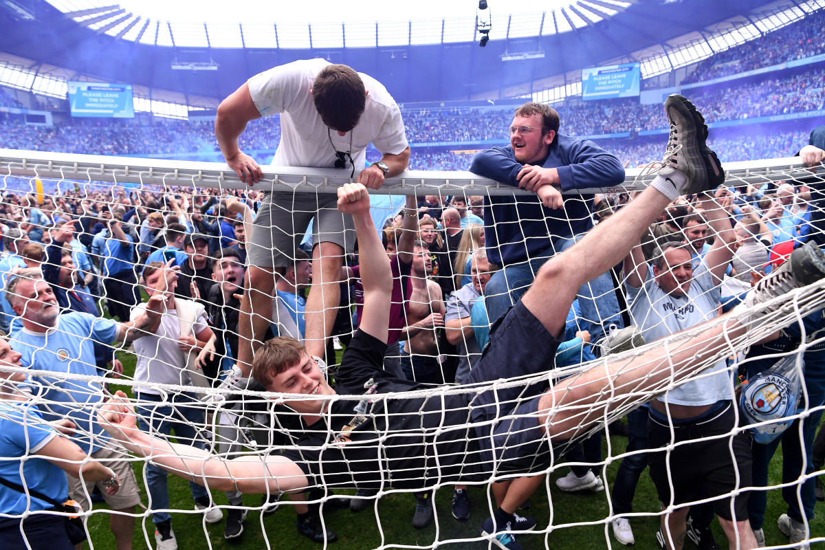 Man City investigating fan assault of Aston Villa’s Robin Olsen