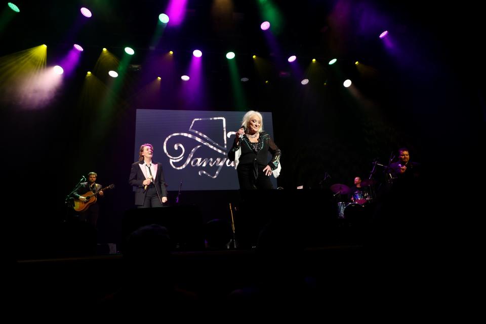 Tanya Tucker in the spotlight, Ryman Auditorium, 6/4/23