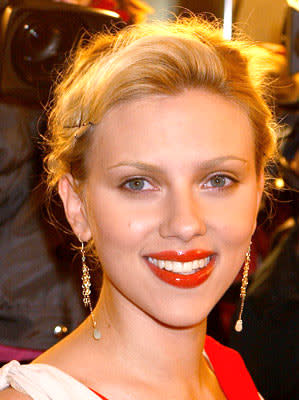 Scarlett Johansson at the Westwood premiere of Lions Gate Films' A Love Song for Bobby Long