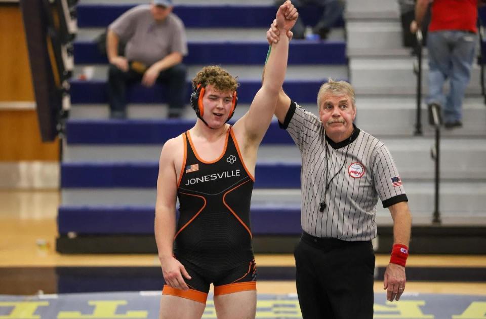 Comet junior wrestler Evan McColley was the week six winner of the athlete of the week award.