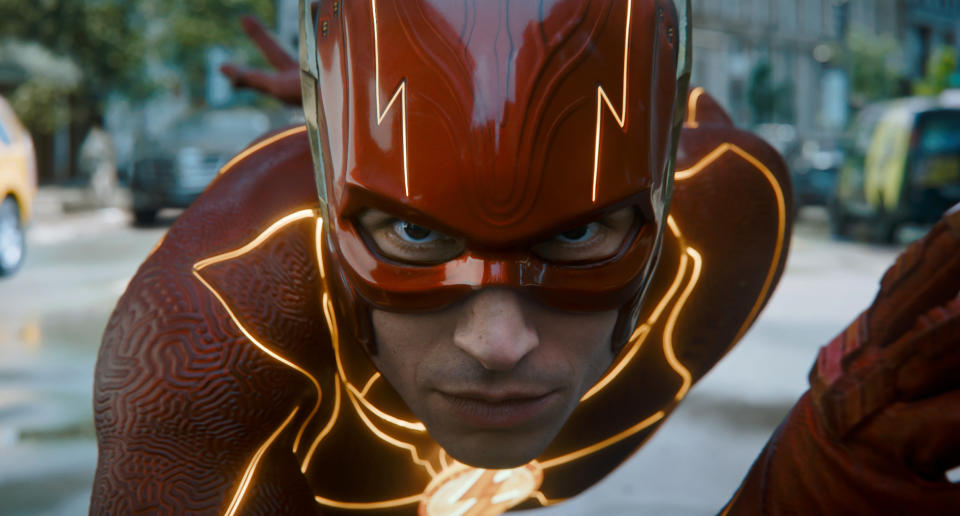 Ezra Miller as “The Flash” - Credit: Courtesy of Warner Bros.