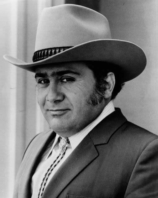 DeVito in "Terms of Endearment" wearing a cowboy hat