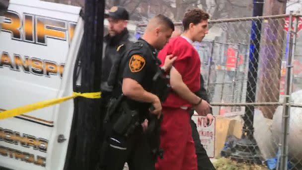 PHOTO: Idaho college murders suspect Bryan Kohberger arrived at the Monroe County Courthouse ahead of his extradition hearing on Jan. 3, 2023, in Stroudsburg, Penn. (NEWSNATION)