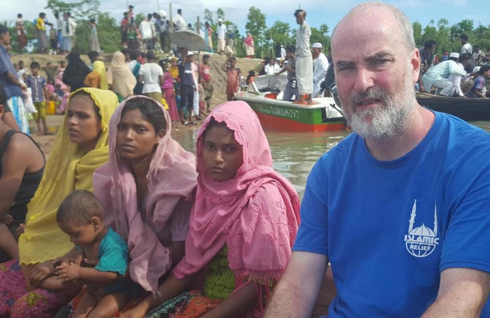 I met with many refugees who have fled over the Bangladeshi border (Imran Madden)