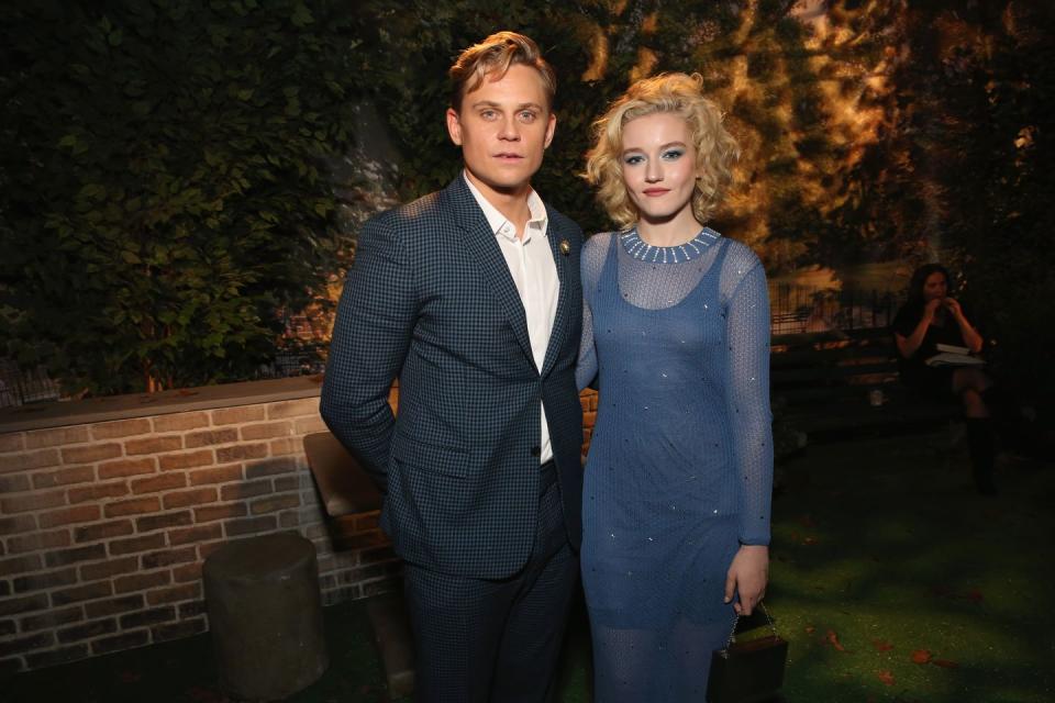 Billy Magnussen and Julia Garner