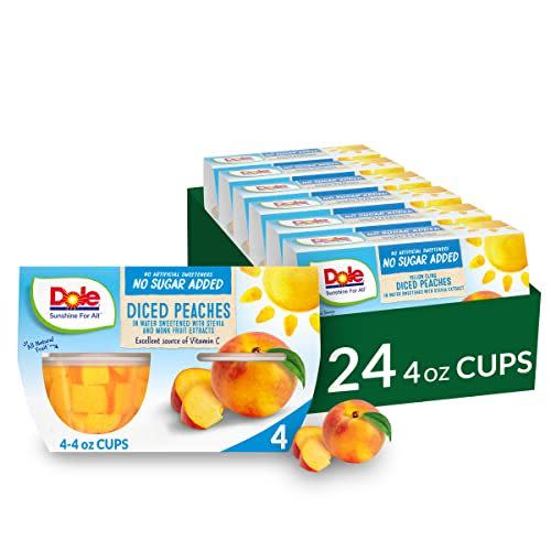 49) Dole Fruit Bowls Diced Peaches
