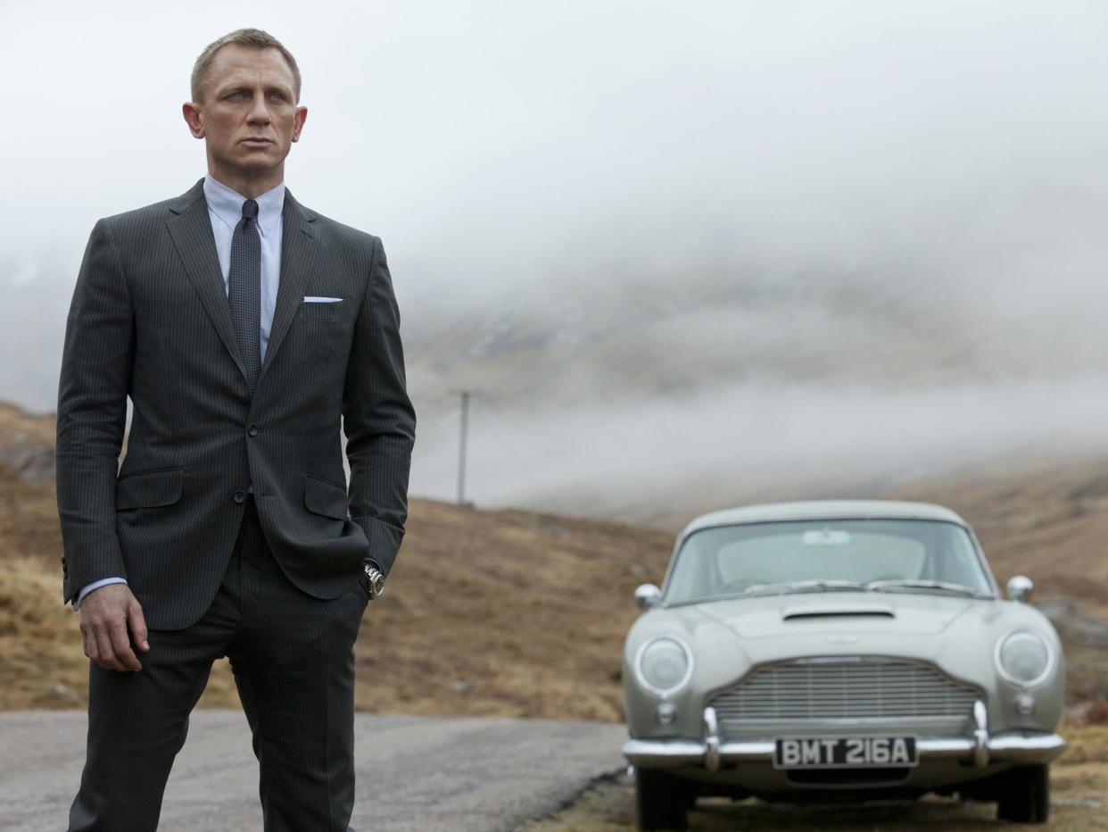 In summer dozens of partygoers turn up who want to relive the Bond experience in Scotland: AP