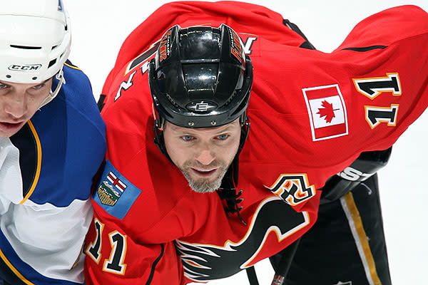 Nolan played 77 games for the Calgary Flames in 2007-08.