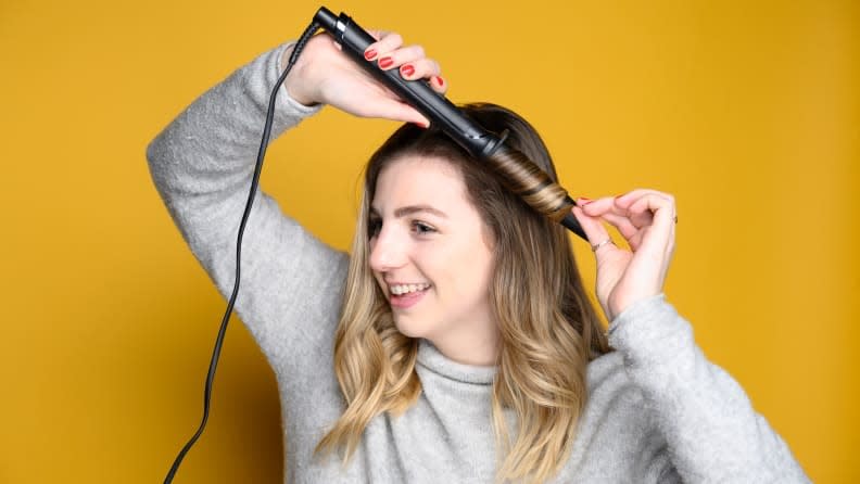 The GHD Curve Creative Curl Wand impressed us the most out of all of the wands and irons.