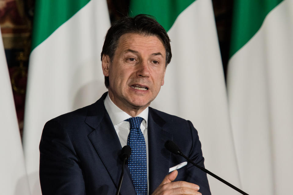 Giuseppe Conte (Photo by Paolo Manzo/NurPhoto via Getty Images)