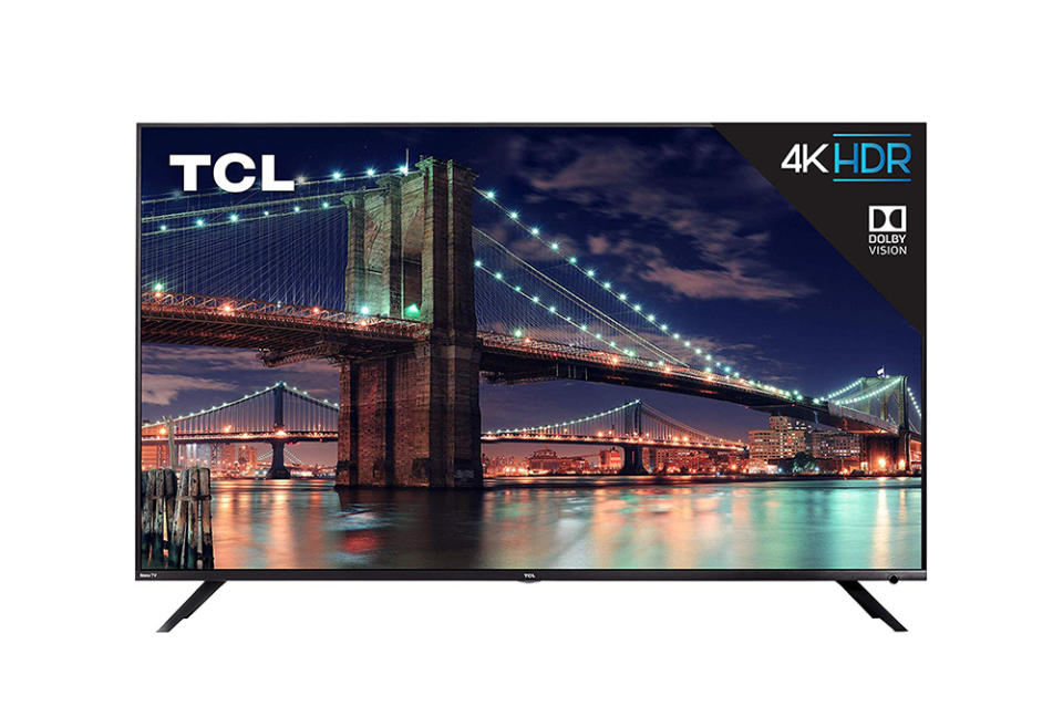 TCL 65R617 65-Inch 4K Ultra HD Roku Smart LED TV (2018 Model). (Photo: Amazon)