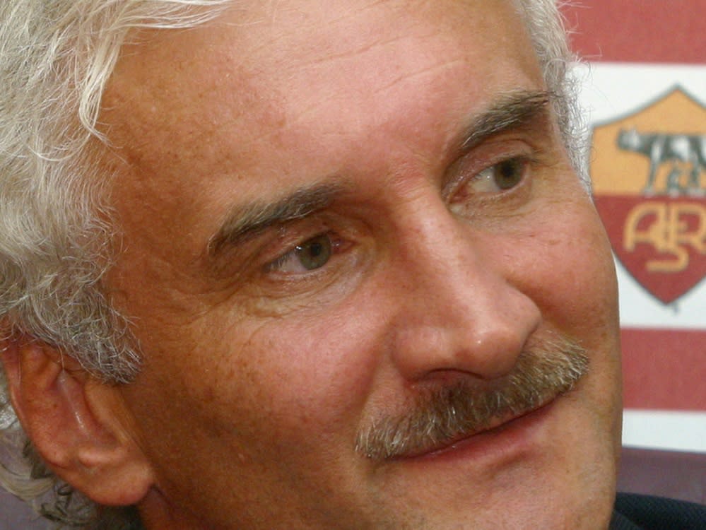 Rudi Völler als Rom-Trainer (GIULIO NAPOLITANO)