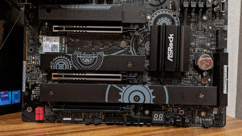 Asrock Z790 Taichi Lite lower half