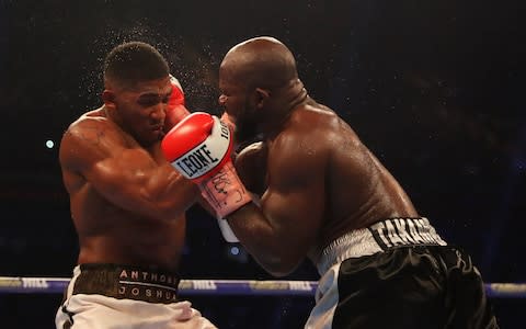 AJ Takam fight - Credit: Getty