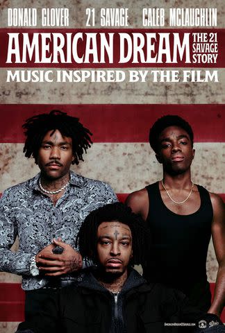 Poster for 'American Dream: The 21 Savage Story'
