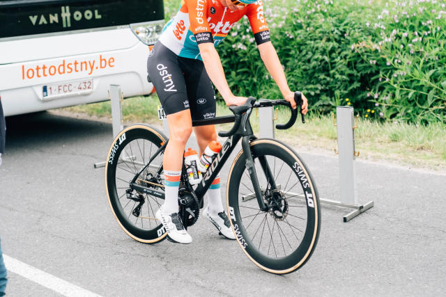 Team Lotto-Dstny spotted with new Ridley bike at the Dauphiné