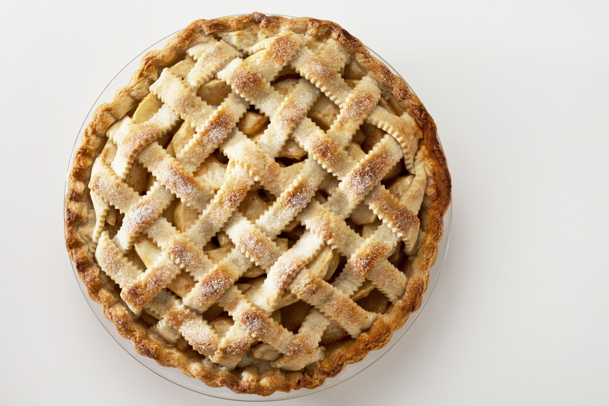 lattice top pie