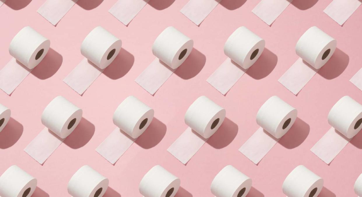 Photograph showing multiple toilet rolls. (Getty Images)