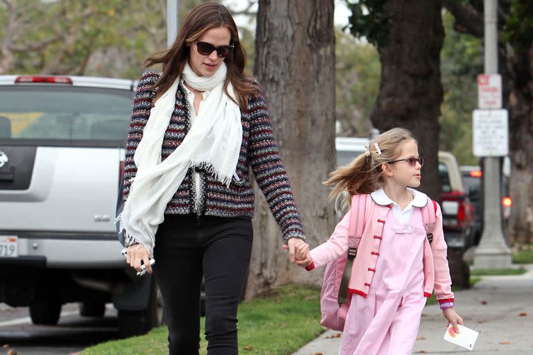 Juntas a todos lados. A Jennifer Garner es usual verla en paseos junto a sus hijos