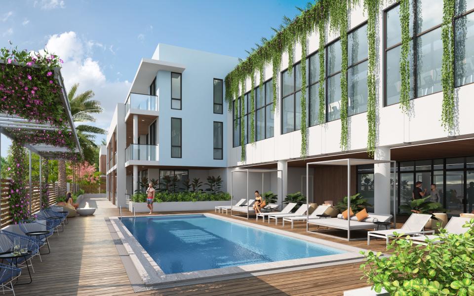 The Onix Residences of Delray Beach is planned for 26 luxury units and 5,000 square feet of retail space south of Atlantic Avenue near SE 5th Avenue and SE 3rd Street. The project is expected to be finished in 2025.