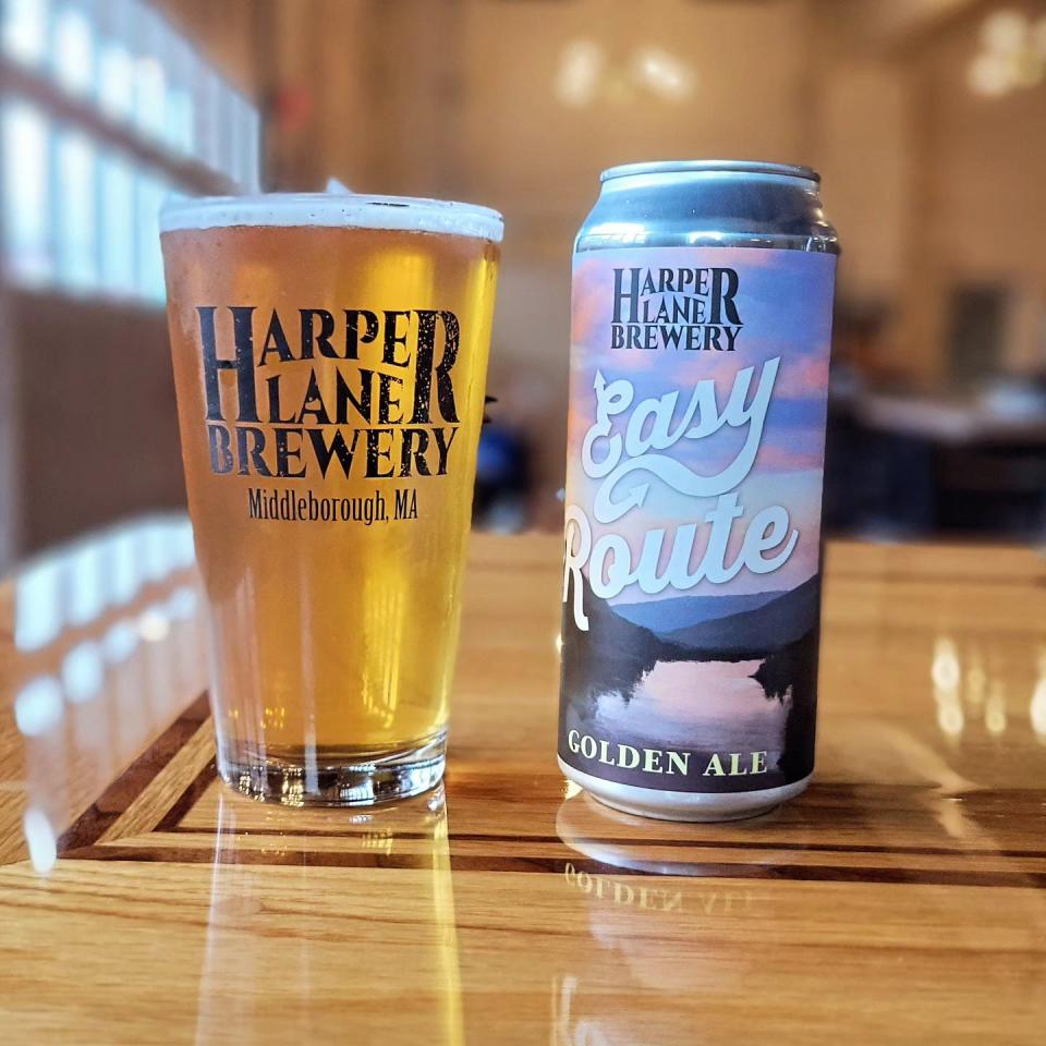 Harper Lane Brewery is holding its opening day at 16 Wareham St. in Middleboro on Jan. 25, 2024.