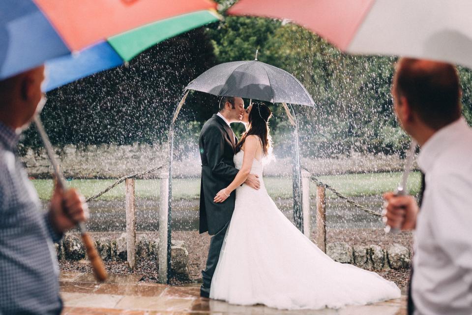 "Rebecca and Paul got married at Doxford Barns, Northumberland on July 22. It rained all day long but it didn't stop us from getting a few shots outside." --&nbsp;<i>Paul Liddement</i>