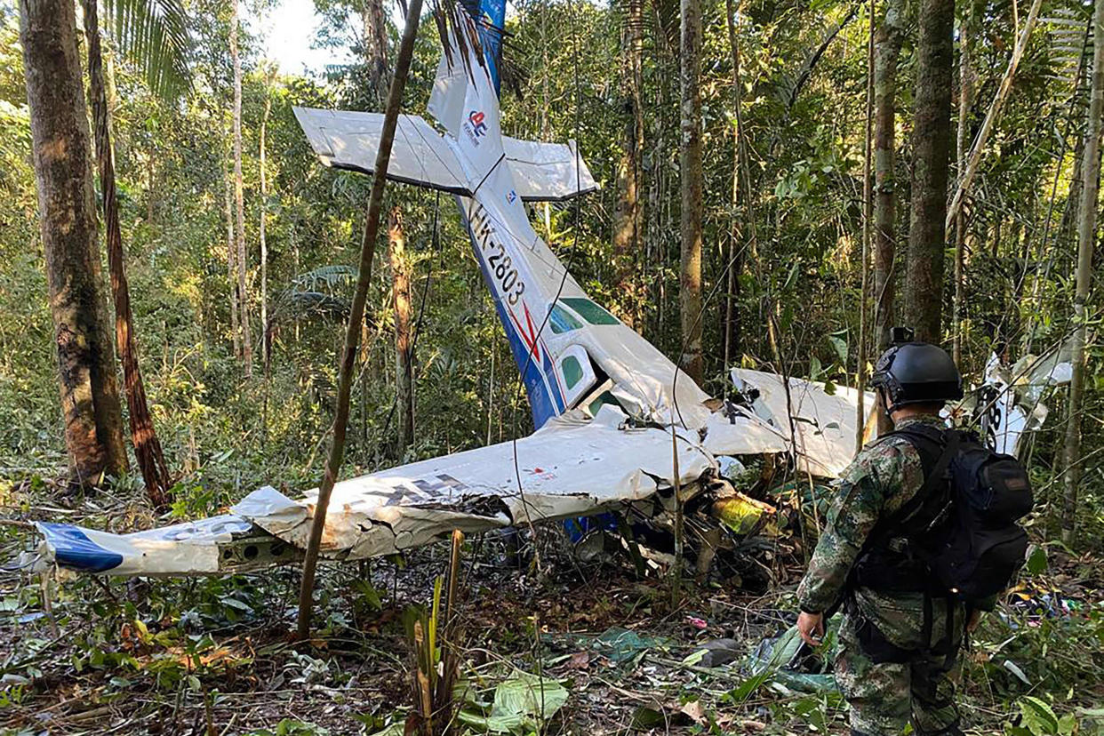 Four children survive 40 days in the Amazon after plane crash. (Colombian Army / AFP - Getty Images)