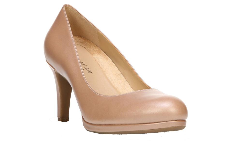 <p>If you’re in the market for a round-toe pump with a slight platform, try this cute pair by Naturalizers. The classic shoe will look good with everything from jeans to <a href="https://www.travelandleisure.com/style/fashion/comfortable-travel-dresses" rel="nofollow noopener" target="_blank" data-ylk="slk:dresses;elm:context_link;itc:0;sec:content-canvas" class="link ">dresses</a> and skirts, and they feature the brand’s signature N5 cushioning system for everyday comfort. You can also choose between narrow, medium, wide, and extra-wide shoe widths. And if you need more proof, over 500 Nordstrom customers have given the comfy heels a 4.5-star rating.</p> <p>To buy: <a href="https://click.linksynergy.com/deeplink?id=93xLBvPhAeE&mid=1237&murl=http%3A%2F%2Fshop.nordstrom.com%2Fs%2Fmichelle-suede-pump%2F4097356&u1=TL%2CTheseHeelsAretheMostComfortabletoWalkin%252CAccordingtoThousandsofReviewers%2Cmgandara%2CSHO%2CGAL%2C749290%2C202002%2CI" rel="nofollow noopener" target="_blank" data-ylk="slk:nordstrom.com;elm:context_link;itc:0;sec:content-canvas" class="link ">nordstrom.com</a>, $99</p>