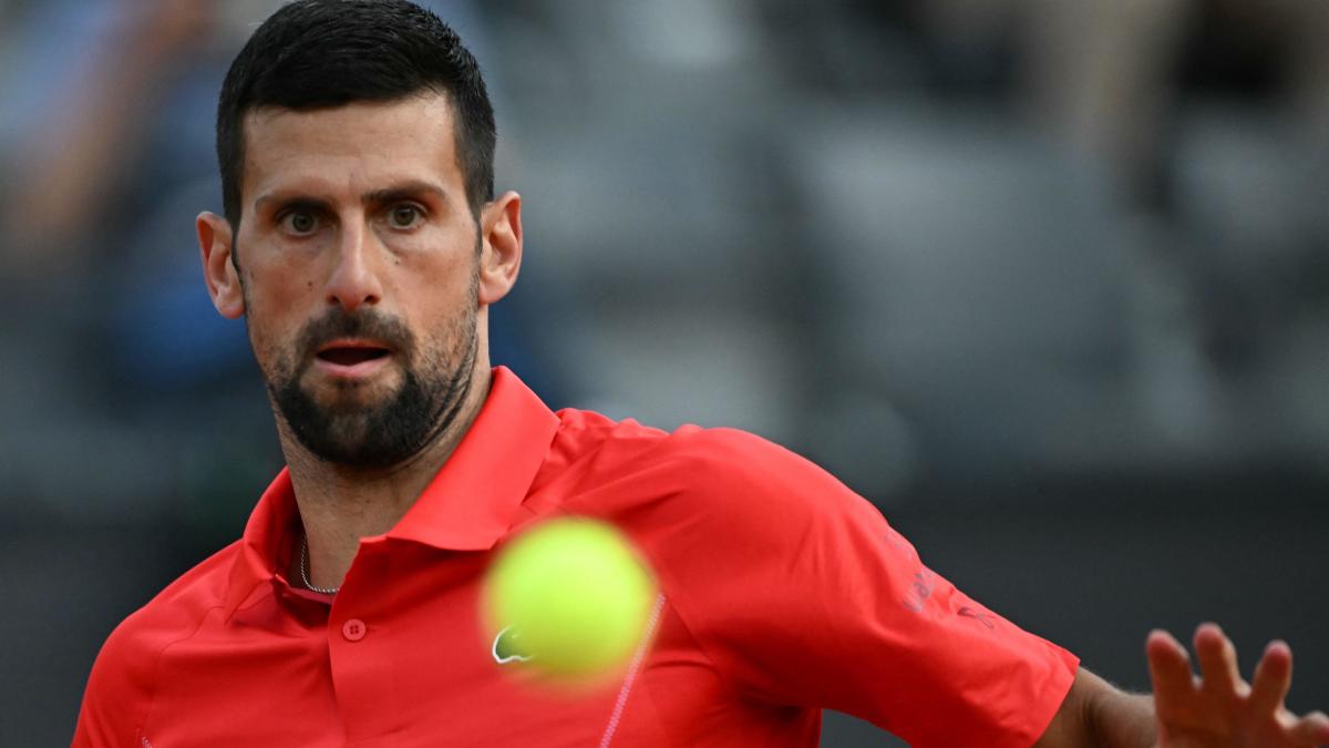 Djokovic è stato colpito da una bottiglia d'acqua all'Open d'Italia