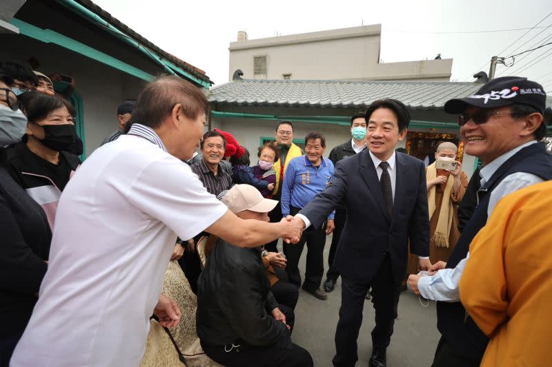 ▲賴清德赴雲林東勢出席「馬鳴山五年千歲吃飯擔文化節暨遶境活動」。（圖／總統府提供）