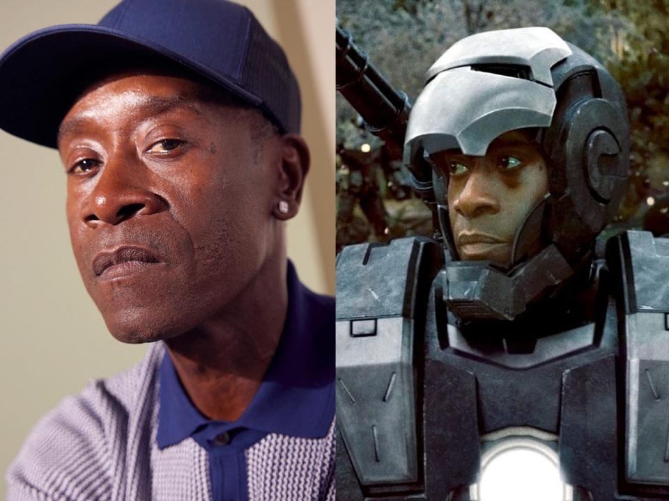 Don Cheadle as War Machine in "Iron Man 2."