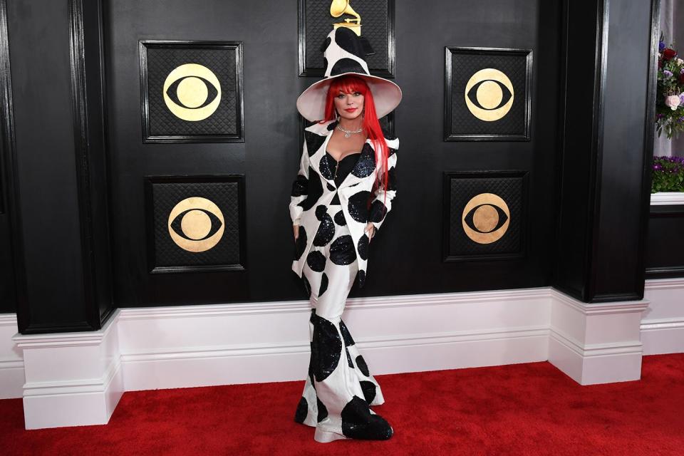 LOS ANGELES, CALIFORNIA - FEBRUARY 05: (FOR EDITORIAL USE ONLY) Shania Twain attends the 65th GRAMMY Awards on February 05, 2023 in Los Angeles, California. (Photo by Jon Kopaloff/WireImage)