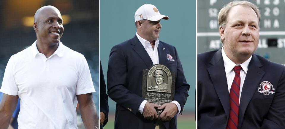 It won’t happen in 2019, but it’s looking like a matter of when, not if, Barry Bonds, Roger Clemens and Curt Schilling will get into the Hall of Fame. (AP)