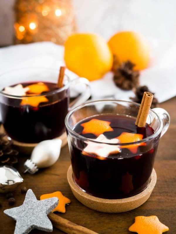 <p>Kinderpunsch is a traditional German drink that’s served at Christmas markets! This non-alcoholic holiday punch is the kid’s version of mulled wine and is served hot.</p><p><strong>Get the recipe: <a href="https://platedcravings.com/spiced-grape-holiday-punch-recipe/" rel="nofollow noopener" target="_blank" data-ylk="slk:German Christmas Punch;elm:context_link;itc:0;sec:content-canvas" class="link ">German Christmas Punch</a></strong></p>