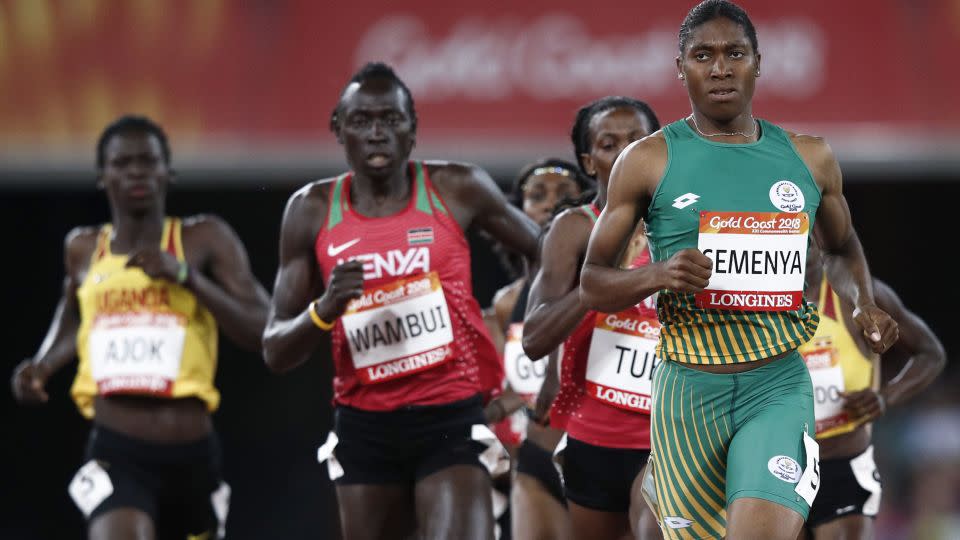 Semenya is a two-time Olympic champion. - ADRIAN DENNIS/AFP/AFP/Getty Images