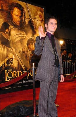 Elijah Wood at the LA premiere of New Line's The Lord of the Rings: The Return of The King