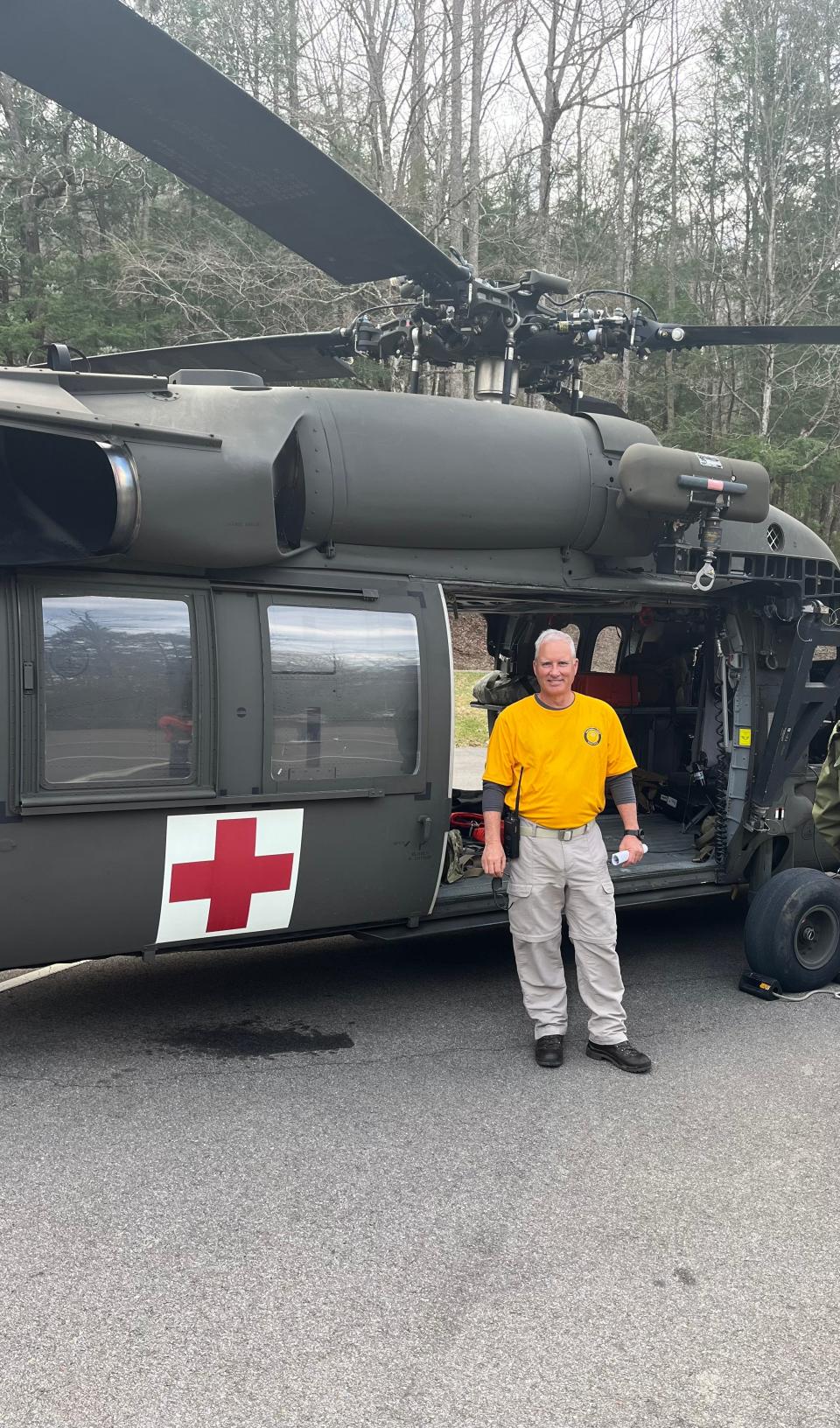 Bill Gober is one of the 12 volunteers who began offering preventive search rescue services in the park in 2023, before Park It Forward funds made it possible for the park to hire a paid PSAR team.