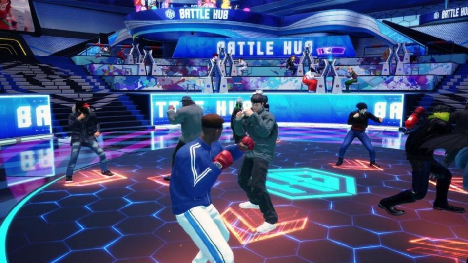 “Street Fighter 6” Avatar Battle in Battle Hub