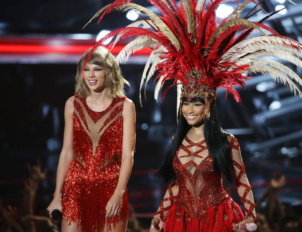 Taylor Swift and Nicki Minaj