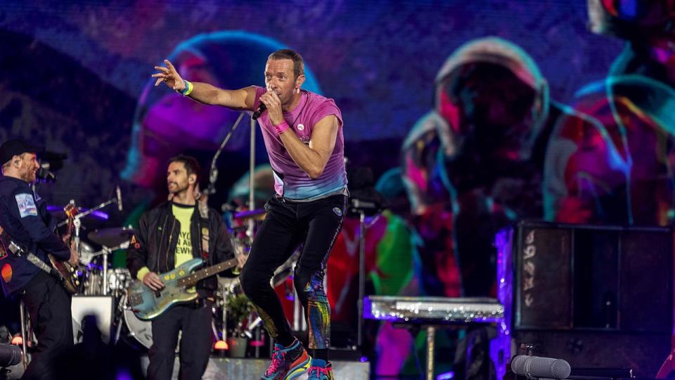 Coldplay Perform In Copenhagen