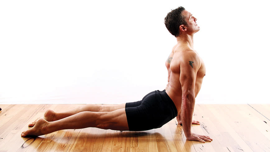 Yoga poses for men