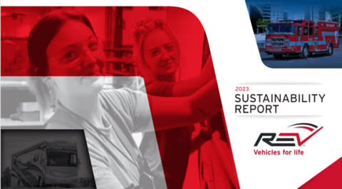 REV Group, Inc. (NYSE: REVG), whose subsidiaries are leading manufacturers of specialty vehicles including fire trucks and RVs, has published its fifth annual corporate responsibility report. The 41-page 2023 Corporate Sustainability Report focuses on REV Group’s Environmental, Social and Corporate Governance (ESG) performance and progress for fiscal year 2023 (November 1, 2022 to October 31, 2023). (Photo: Business Wire)