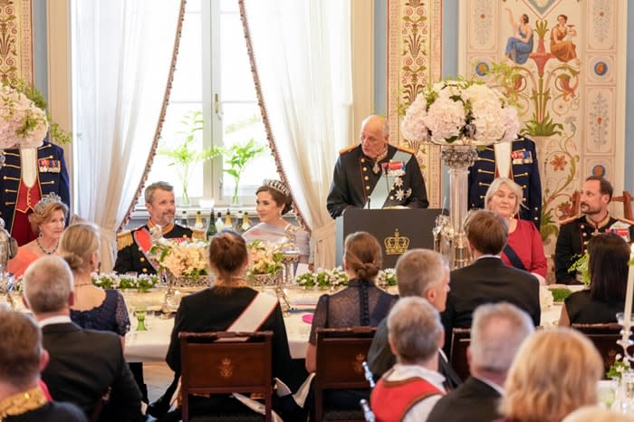 Federico y Mary de Dinamarca, viaje de Estado a Noruega el día de su 20 aniversario de boda
