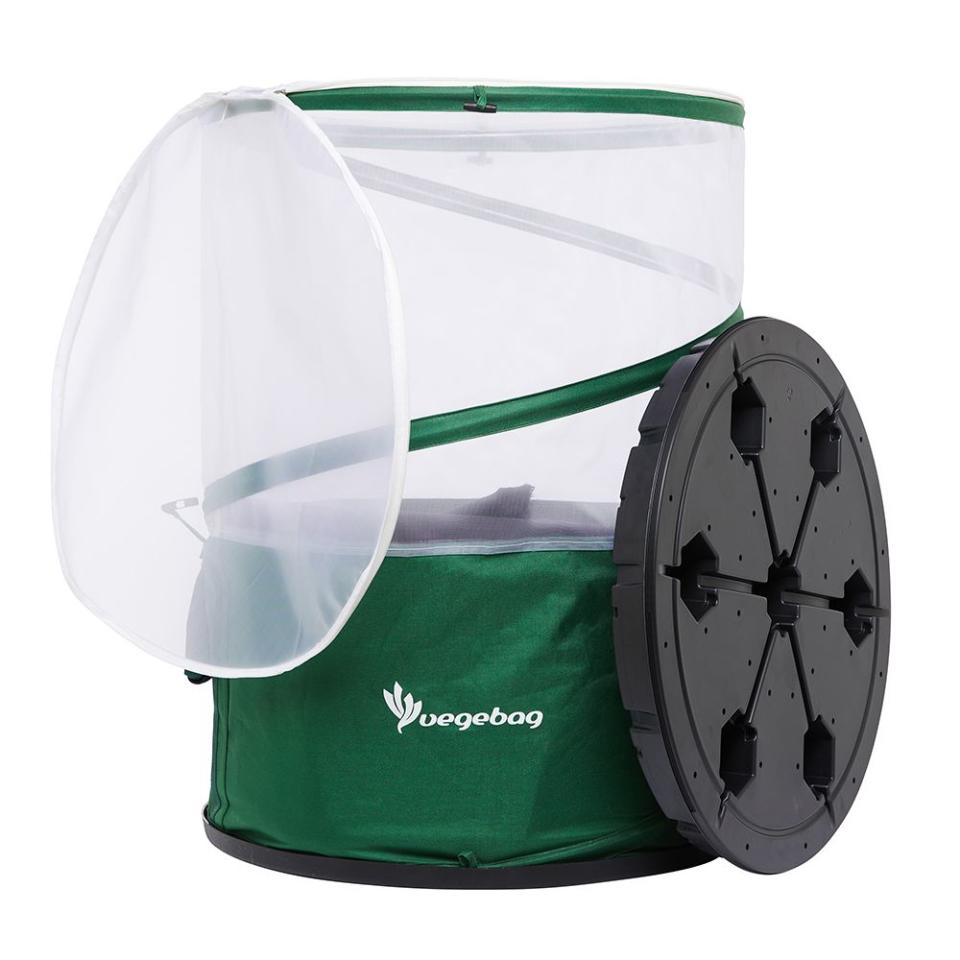 <p>The new Vegebag by Vegepod has been improved to incorporate wicking bed and water reservoir technologies into a compact sized, fully contained grow bag.</p><p><strong><a href="https://vegepod.co.uk/" rel="nofollow noopener" target="_blank" data-ylk="slk:www.vegepod.co.uk;elm:context_link;itc:0;sec:content-canvas" class="link ">www.vegepod.co.uk</a> </strong></p>